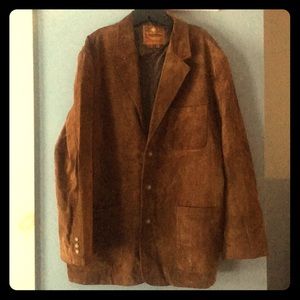 Men’s Suede Blazer/Coat